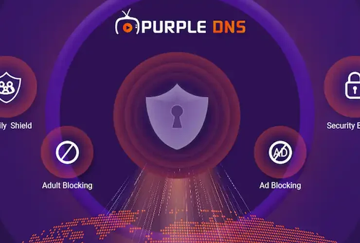 Purple DNS – Fast Ads Blocker MOD APK (Premium Unlocked)