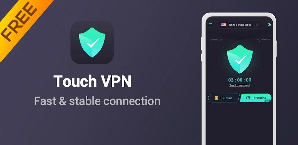 Touch VPN – Stable & Security MOD APK (Premium Unlocked)