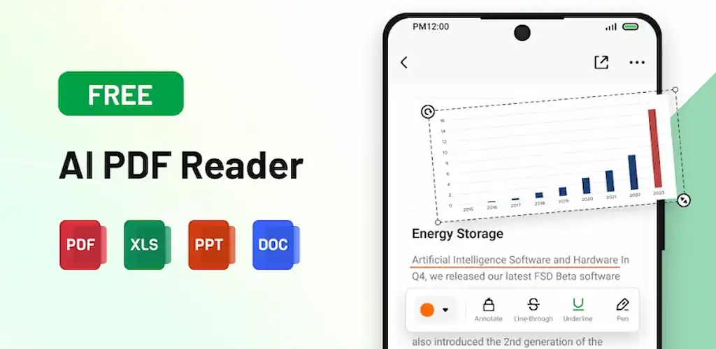 PDF AI Reader: Editor, Scanner MOD APK (Pro Unlocked)