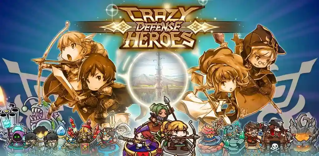 Crazy Defense Heroes – TD Game MOD APK (Menu, Resources, Speed)