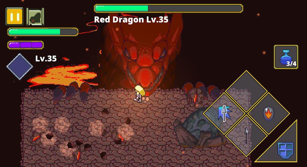 Dungeon Quest Action RPG – Labyrinth Legend