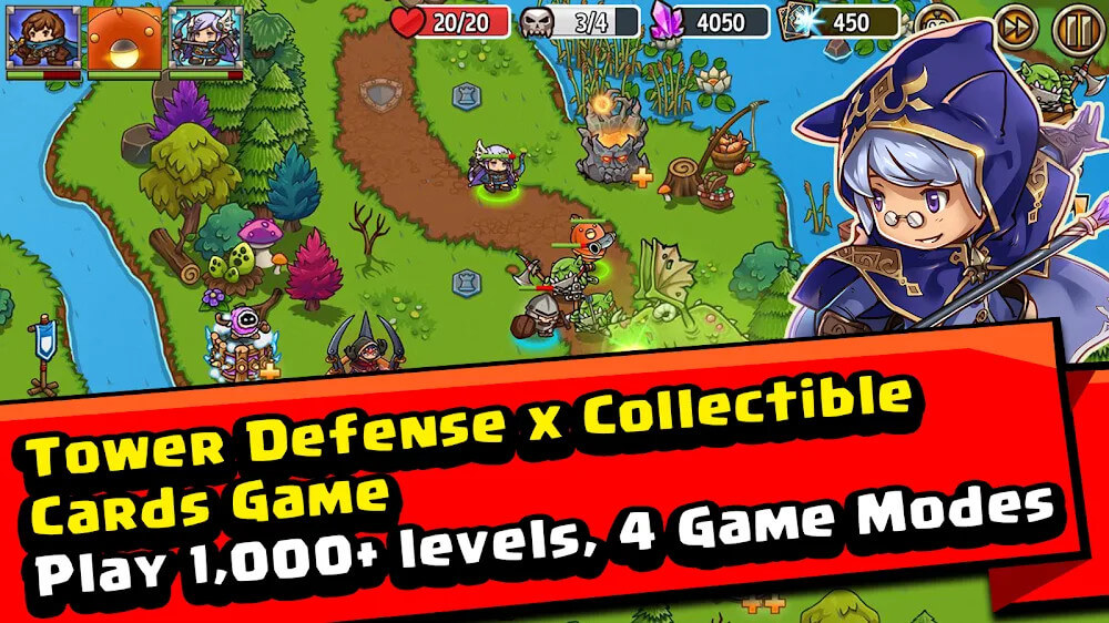 Crazy Defense Heroes – TD Game