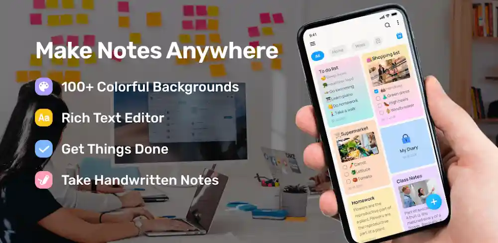 Easy Notes – Notebook, Notepad MOD APK (VIP Unlocked)