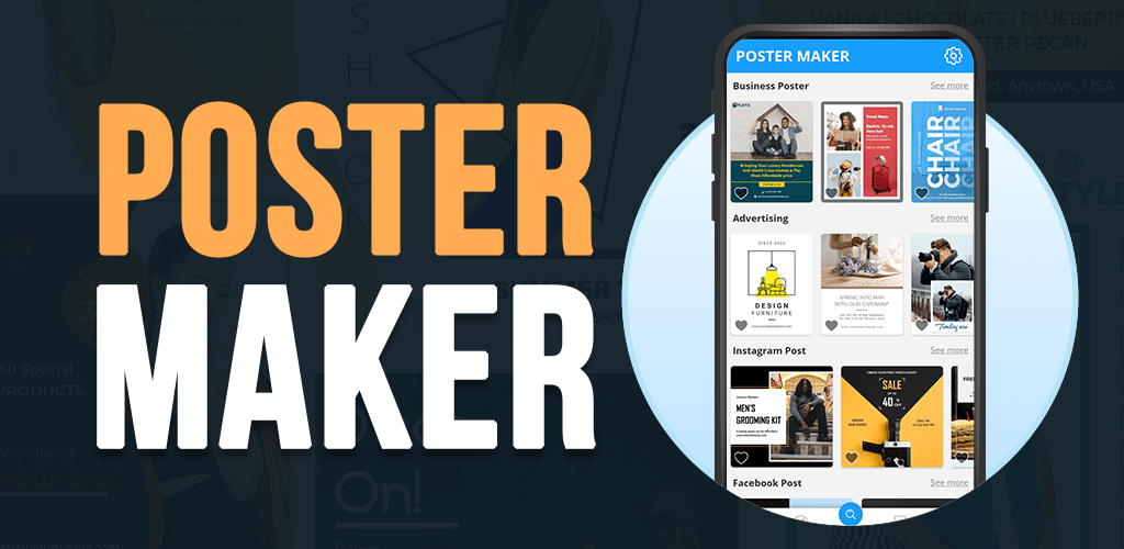 Poster Maker, Flyer Maker MOD APK (Premium Unlocked)