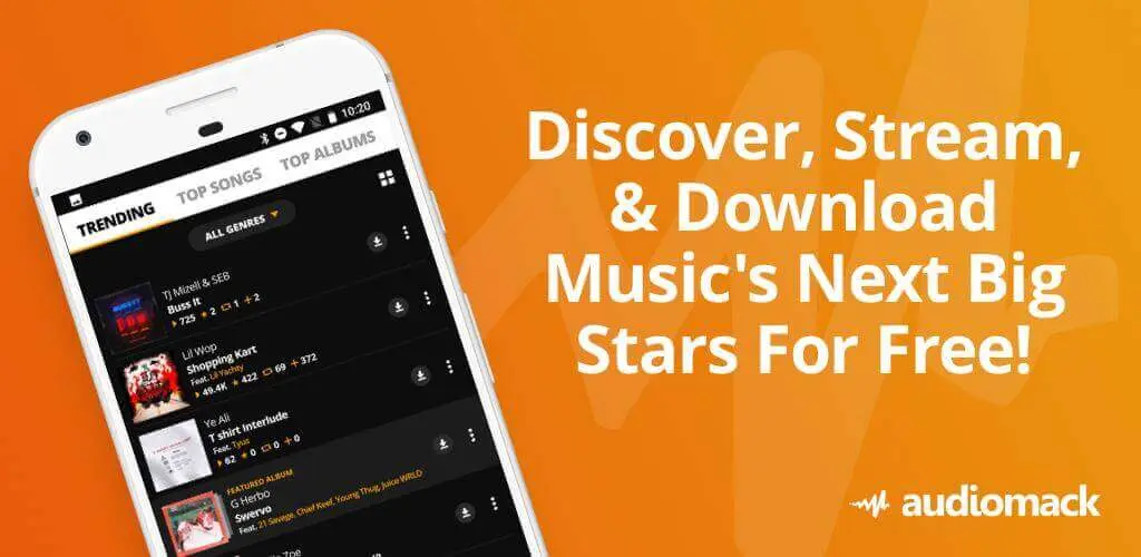 Audiomack: Music Downloader MOD APK (Premium Unlocked)