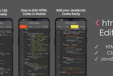 HTML Editor App