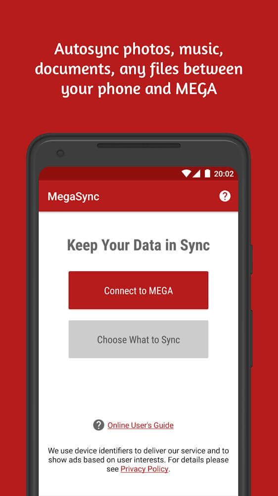 Autosync for MEGA – MegaSync