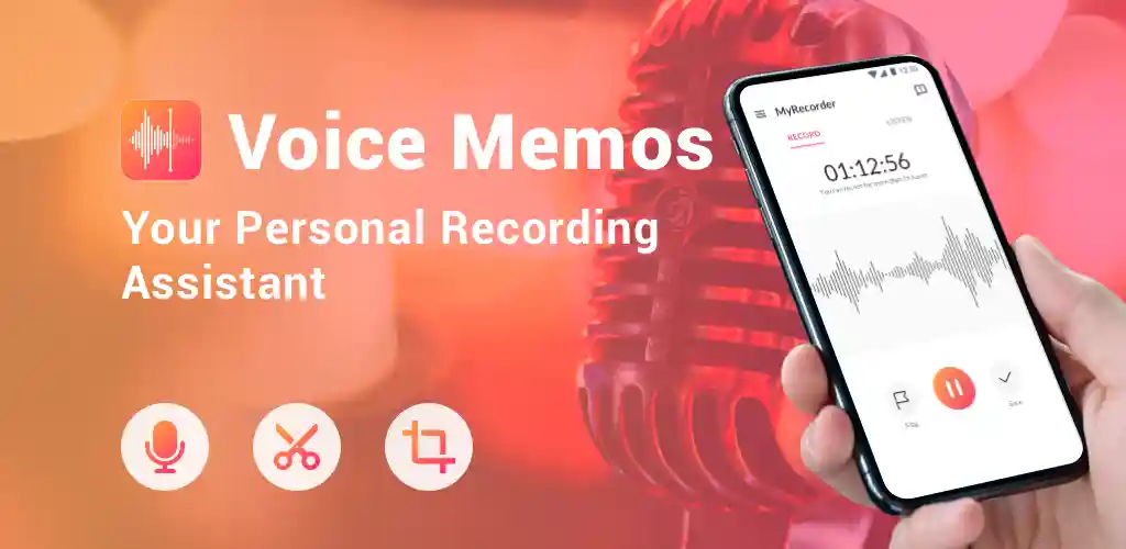 Voice Recorder & Voice Memos MOD APK (Pro Unlocked)