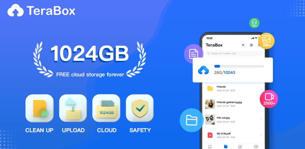 TeraBox: Cloud Storage Space MOD APK (Premium Unlocked)