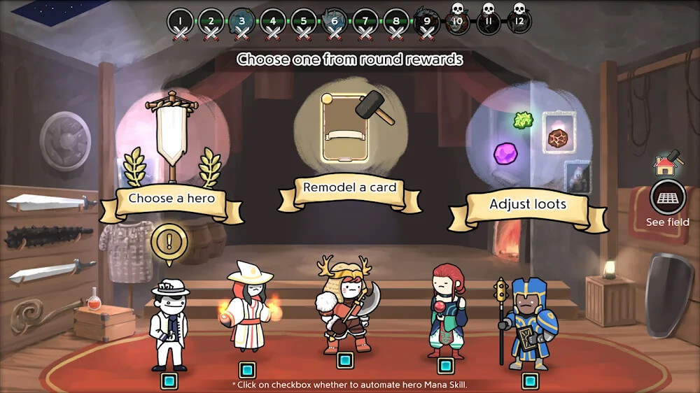 3 Minute Heroes: Card Defense