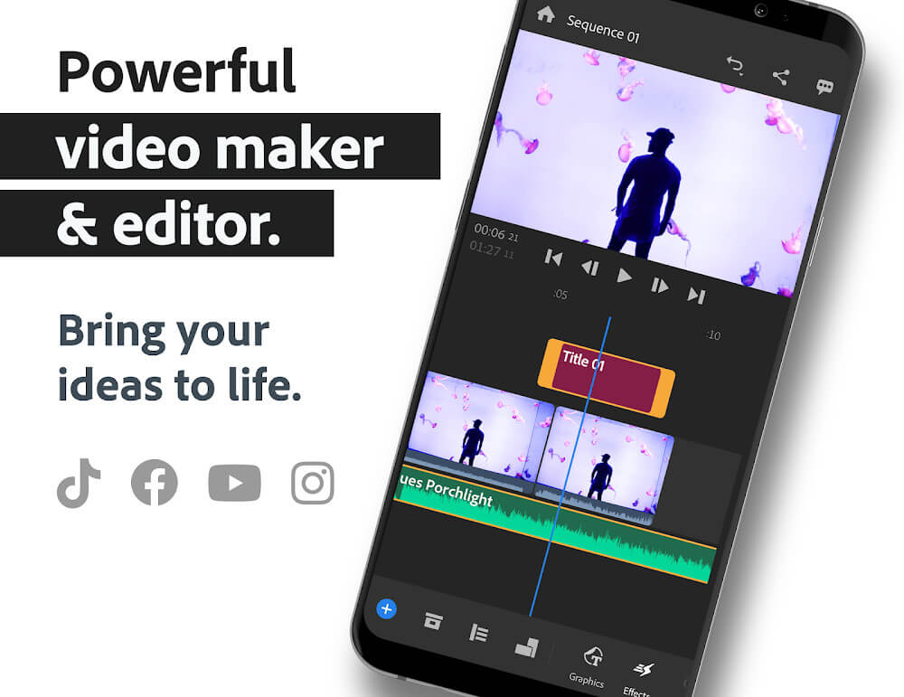 Adobe Premiere Rush — Video Editor