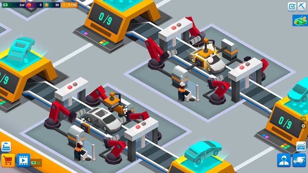 Idle Car Factory Tycoon – Game