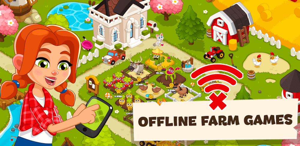 Idle Farm Game Offline Clicker