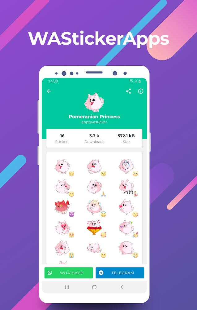 Stickers store – Sticker for WhatsApp and Telegram