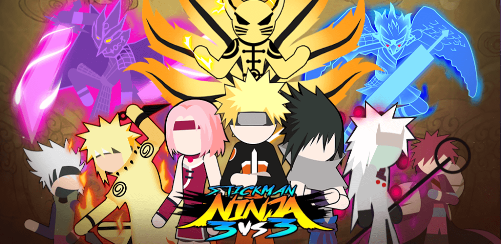 Stickman Ninja – 3v3 Battle Arena