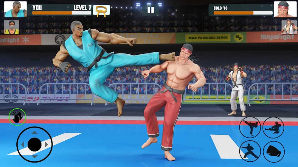 Tag Team Karate Fighting Game