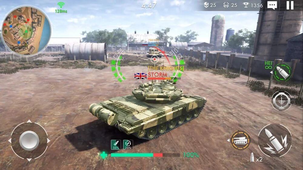 Tank Warfare: PvP Blitz Game