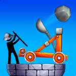 The Catapult 2: Grow Castle・Tower Defense・Stickman