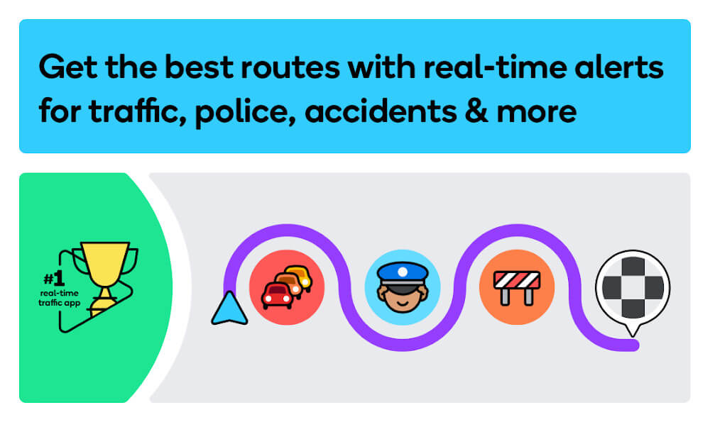 Waze – GPS, Maps, Traffic Alerts & Live Navigation