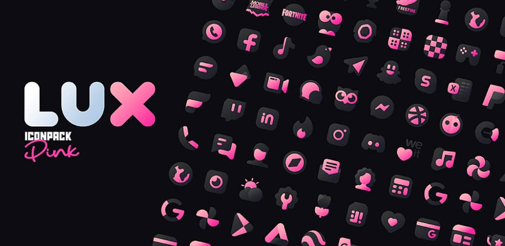 LuX Pink IconPack