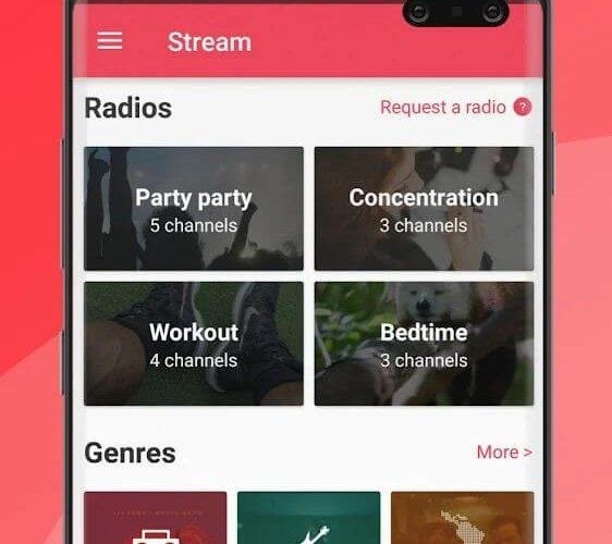 Music App: Stream