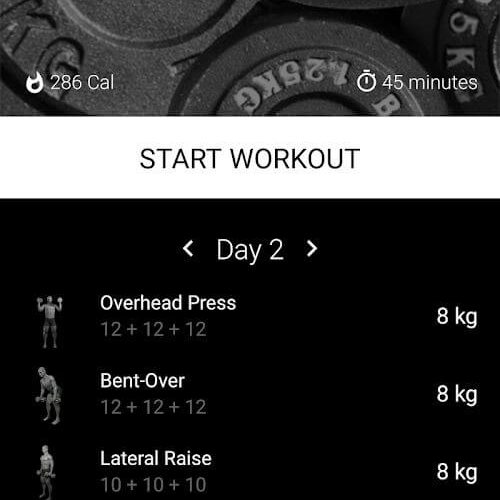 Dumbbell Home Workout