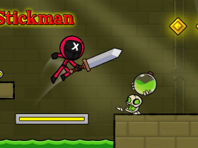 Red Stickman: Stick Adventure