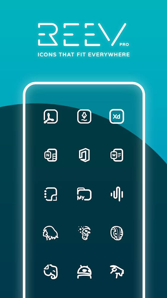 Reev Pro – Icon Pack