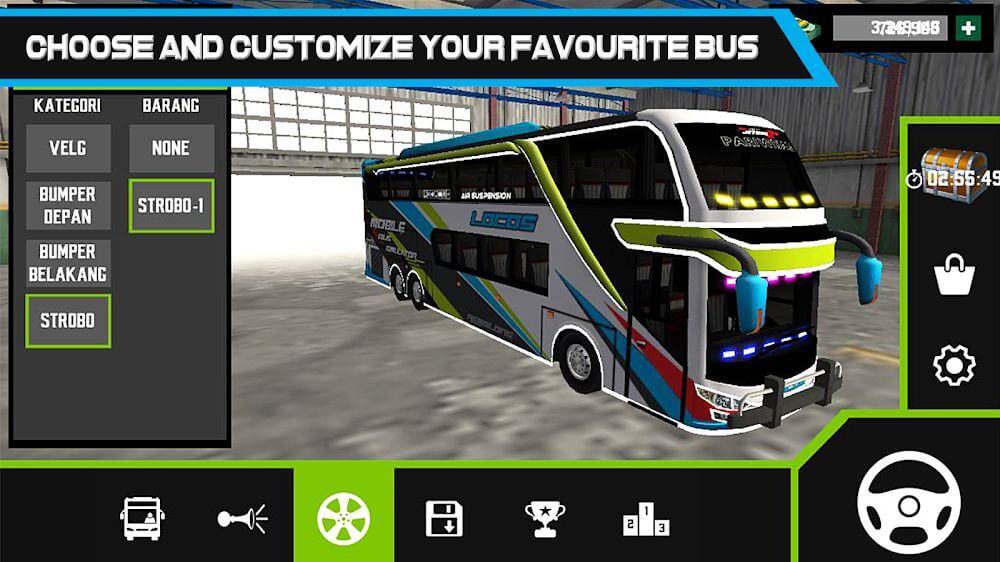 Mobile Bus Simulator