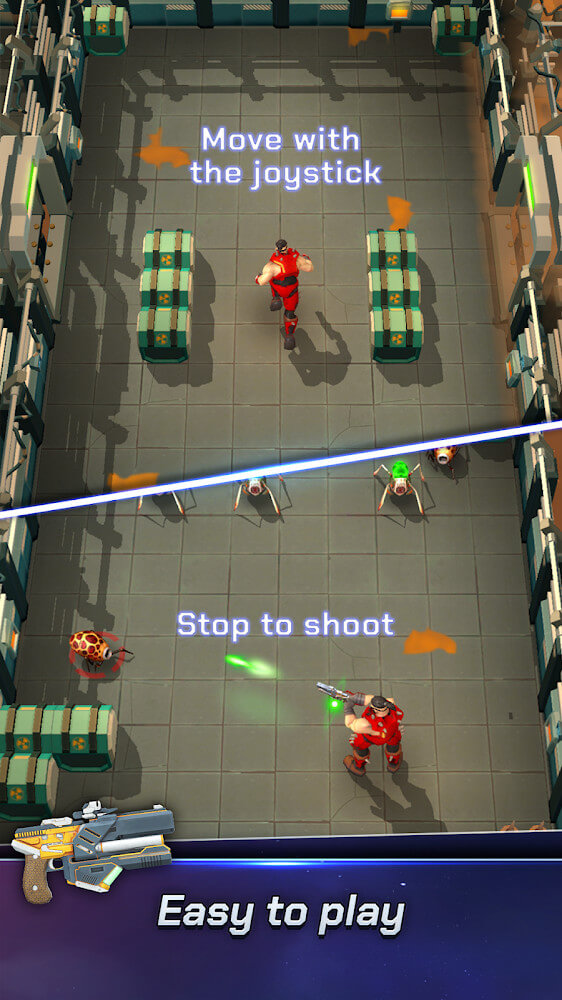 Spacero: Shooter, Sci-Fi Hero