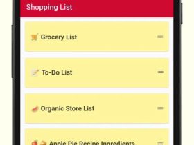 Shopping List