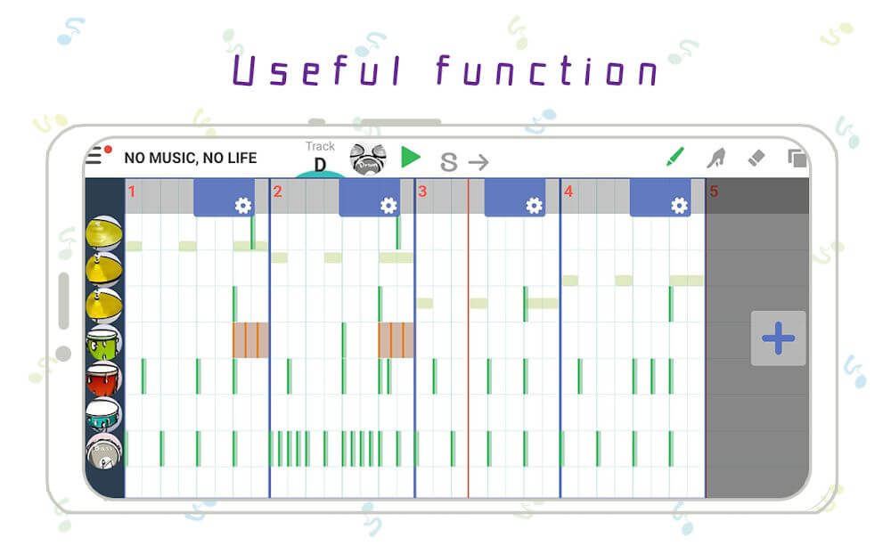 3 minutes Music Composition – musicLine