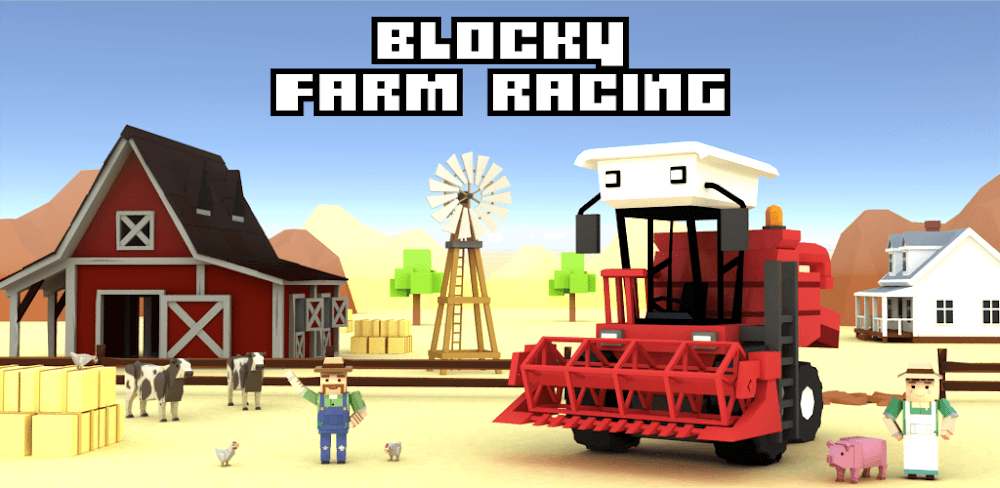 Blocky Farm Racing & Simulator