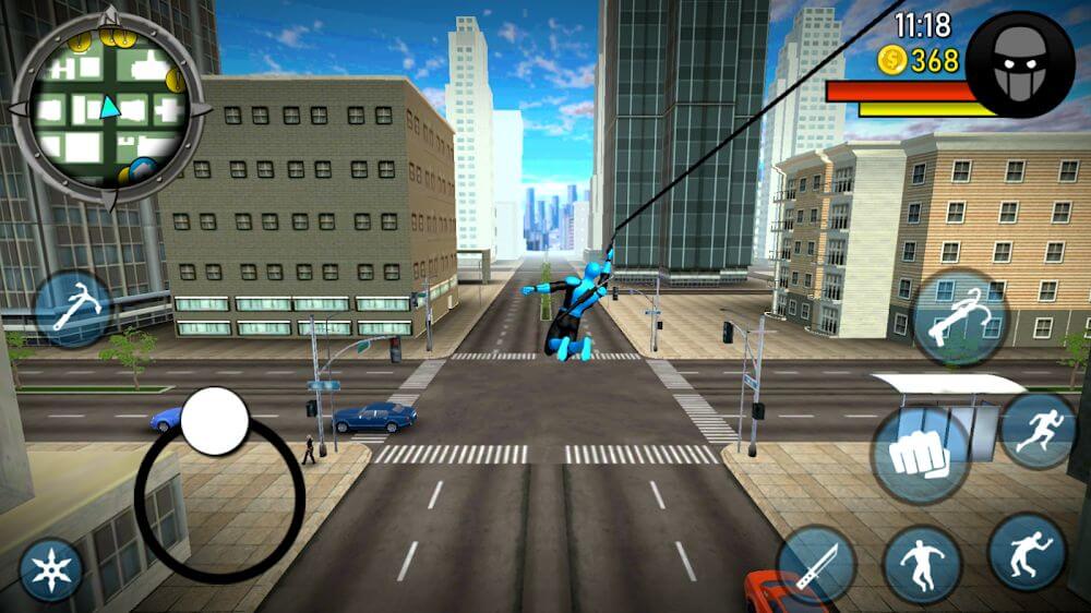 Blue Ninja : Superhero Game