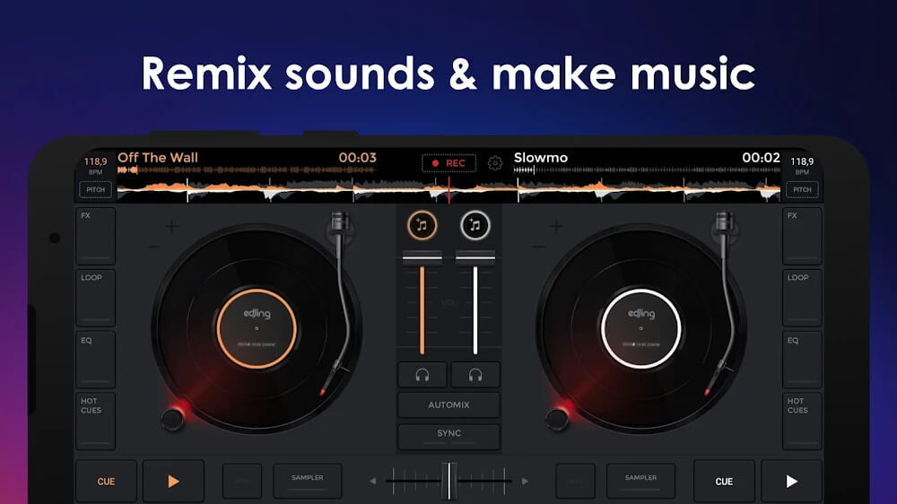 edjing Mix – Free Music DJ app