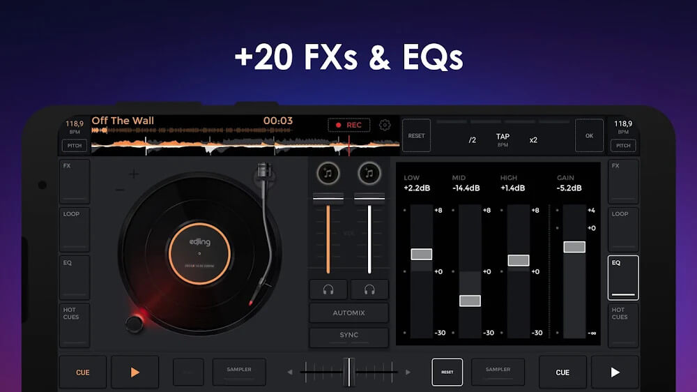 edjing Mix – Free Music DJ app