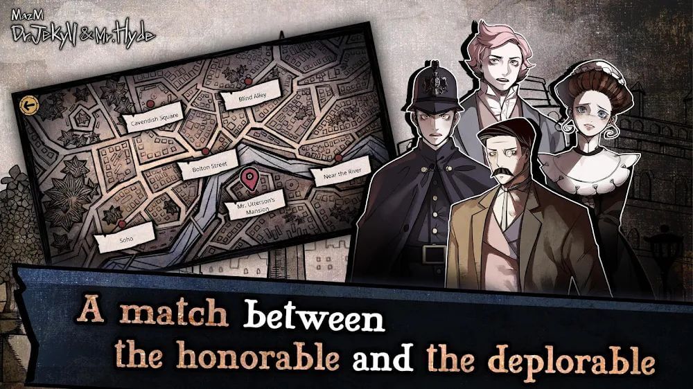 Jekyll & Hyde – Visual Novel, Detective Story Game