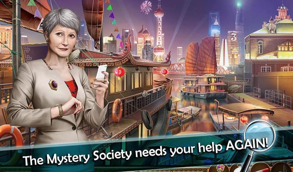 Mystery Society 2: Hidden Objects Games