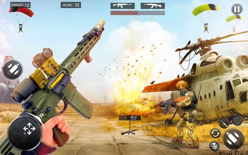 Weapon Shooting Strike: Commando Shooting Games