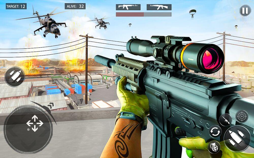 Weapon Shooting Strike: Commando Shooting Games