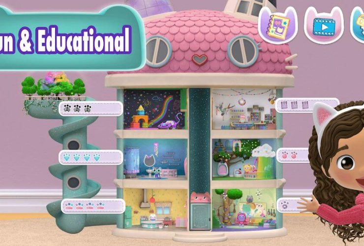 Gabbys Dollhouse: Games & Cats