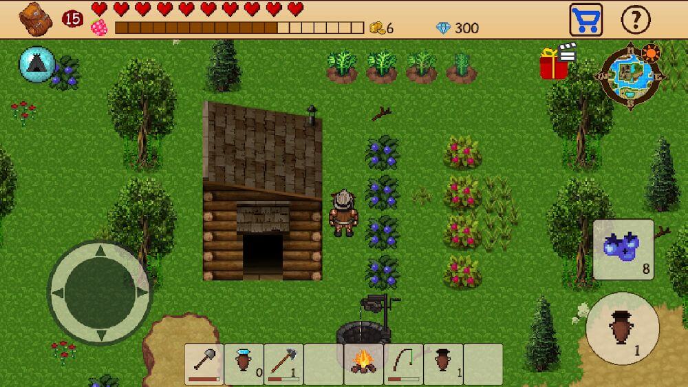 Survival RPG: Open World Pixel