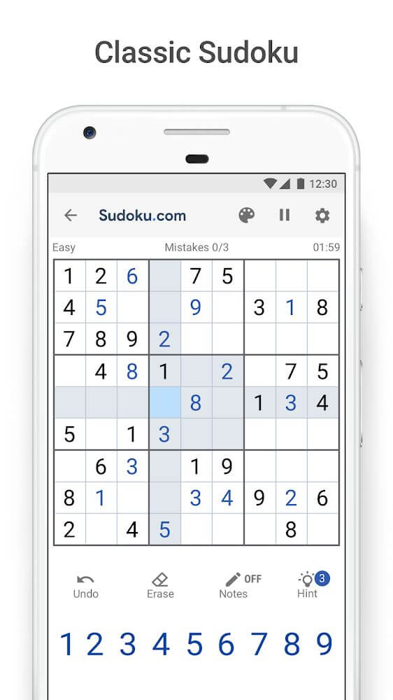 Sudoku.com – Classic Sudoku