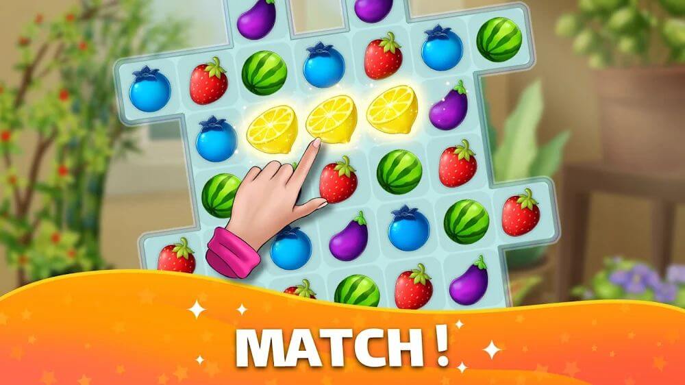 Anna's Garden: match 3 game