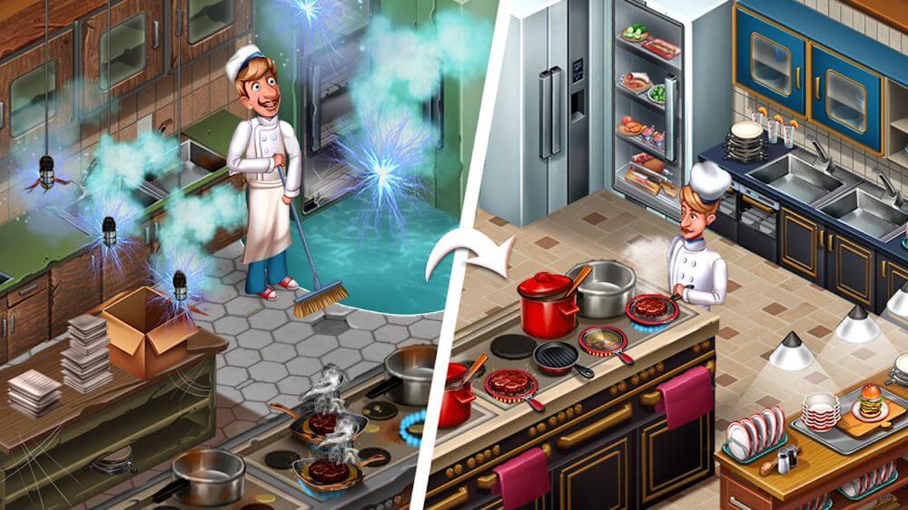 Cooking Team – Chef's Roger Restaurant Games