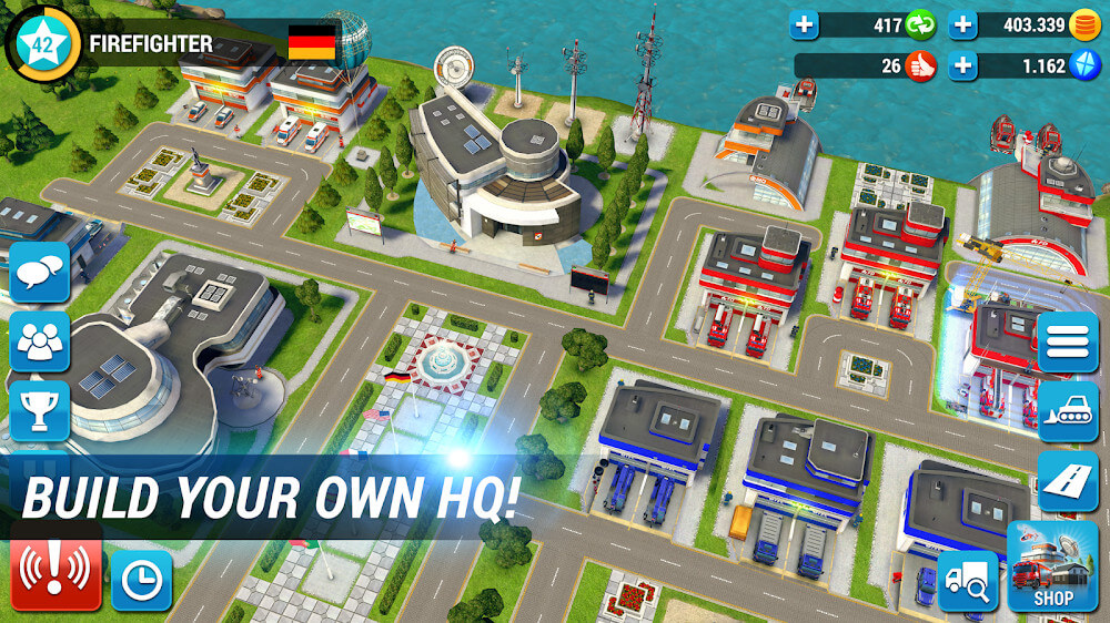 EMERGENCY HQ – firefighter rescue strategy game