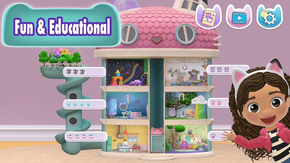 Gabbys Dollhouse: Games & Cats