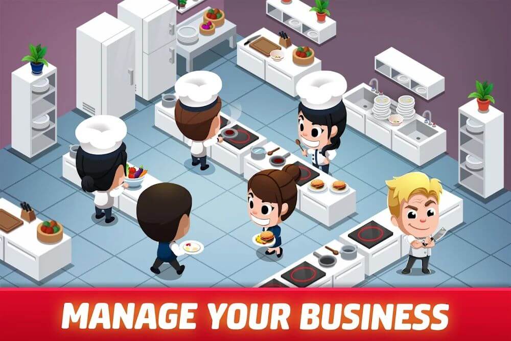 Idle Restaurant Tycoon