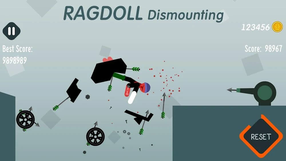 Ragdoll Dismounting