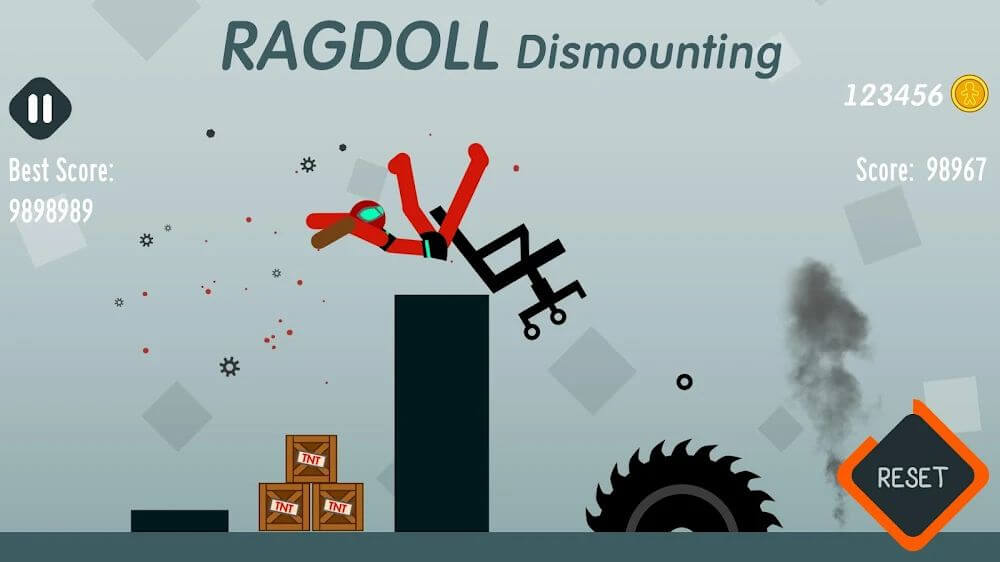 Ragdoll Dismounting